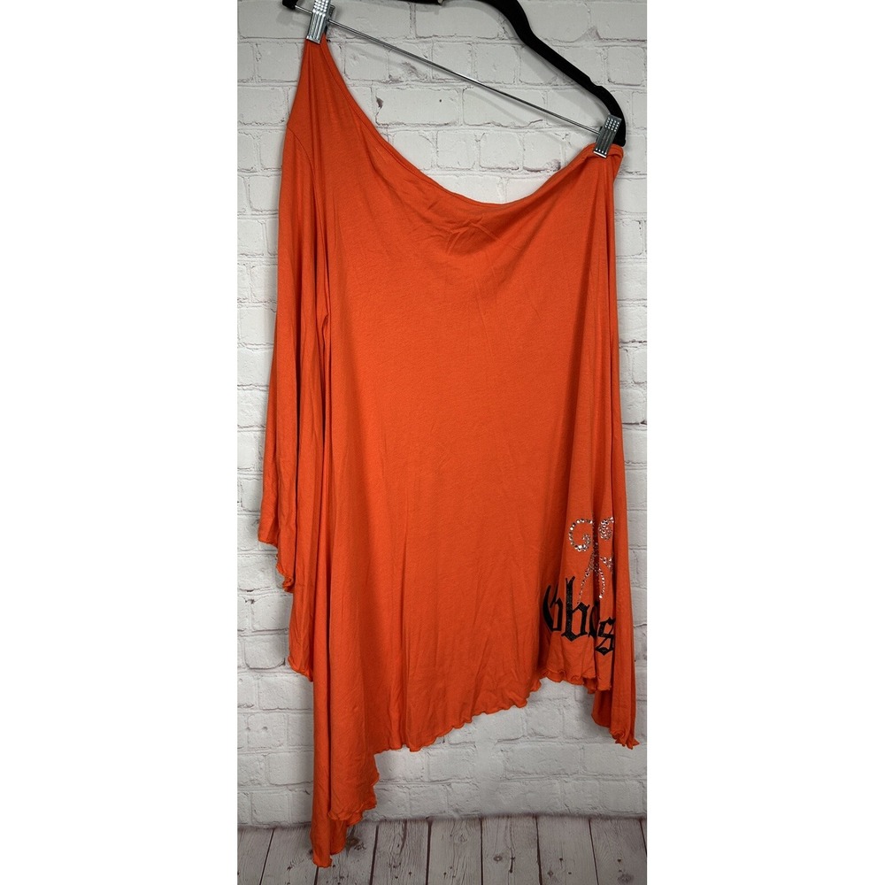 Oklahoma State Cowboys OSU Gameday Couture womens one shoulder knit dress sz M